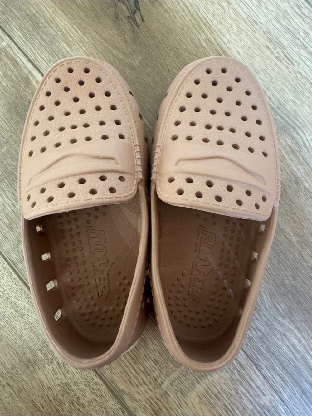 Toddler tan Floafers